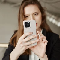 Silicone Zephyr Mag Cover saderīgs ar MagSafe viedtālruņa apvalks IPHONE 16 balts