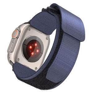 FORCELL F-DESIGN FA05 neilona siksniņa APPLE pulkstenim 42 / 44 / 45 / 49 mm zilā krāsā