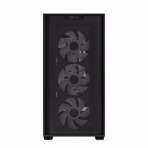 ASUS A21 PLUS MidiTower melns ARGB caurspīdīgs panelis MicroATX MiniITX