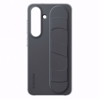 Samsung silikona viedtālruņa apvalks ar turētāju / statīvu Standing Grip Case EF-GS931CBEGWW Samsung Galaxy S25 - melns