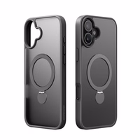 Maciņš Dux Ducis "Yind 360 Ring Stand" Apple iPhone 16 Pro melns