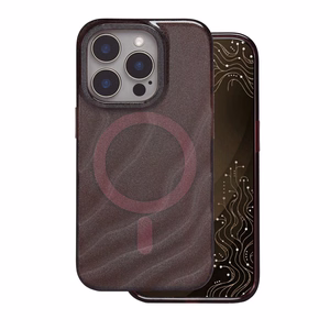 „Tecto Shield Desert Mag“ vāciņš modelim iPhone 15 Pro Max 6,7", sarkankoka krāsā