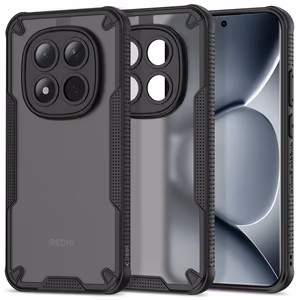 Tech-Protect izturīgs aizsargvāciņš priekš Xiaomi Poco M8 Pro / Xiaomi Redmi Note 15 Pro+ 5G - Melns