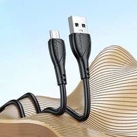 Borofone Kabelis BX121 Enerģija - USB uz Micro USB - 2,4A 1 metrs - melns