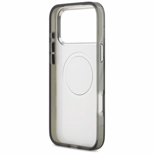 Karl Lagerfeld IML KL Monogramma Magnētiskais apvalks iPhone 17 Pro Max - melns