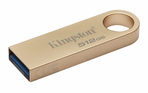 Kingston Technology DataTraveler 512GB 220MB/s metāla USB 3.2 Gen 1 SE9 G3