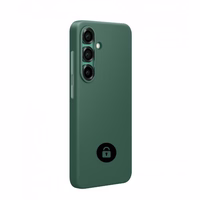 Maciņš "Silicone Cover" Samsung A155 A15 4G / A156 A15 5G / Zaļš / iepakojumā