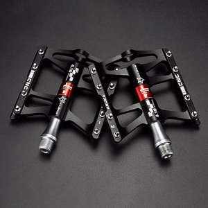 Rockbros JT410 4.10 velosipēda pedāļi ar 4 gultņiem – melni