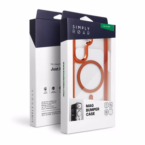ROAR maciņš MAG BUMPER, saderīgs ar MagSafe, SAMSUNG S26 Plus, oranžs