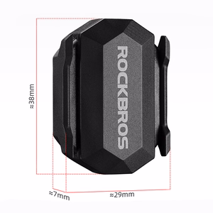 Rockbros C3 ANT+ / Bluetooth 2-in-1 ātruma vai kadences sensors - melns