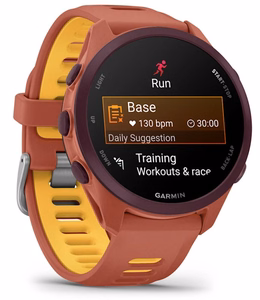 Garmin Forerunner 170 Music digitāls GPS viedpulkstenis ar skārienekrānu 3.05 cm (1.2") AMOLED, 42 mm, 390 × 390 rozā