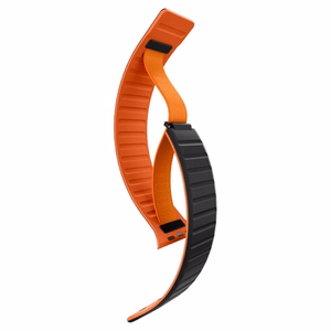 Spigen Athlex Air M siksniņa Apple Watch 44/45/46/49 mm, melna un oranža