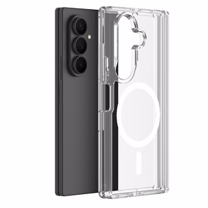 Ar MagSafe saderīgs DUX DUCIS CLIN MAG maciņš SAMSUNG Z Fold 8, caurspīdīgs