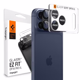 Spigen Optik Pro XL kameras stikls iPhone 17 Pro melns