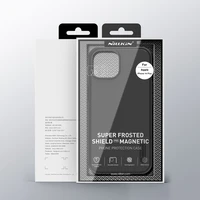 Nillkin Super Frosted Shield Pro Magnētiskais viedtālruņa apvalks iPhone 14 Plus ar MagSafe magnētiskais melns