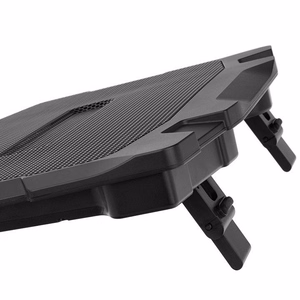 Thermaltake Massive 12 Max klēpjdatora dzesēšanas paliktnis, 43,2 cm (17 collas), 2200 apgr./min, melns