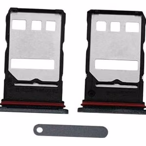 SIM kartes turētājs Honor 400 Lite Velvet Black oriģināls (service pack)