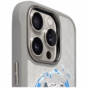 Nimmy Pantera magnētiskais viedtālruņa apvalks iPhone 16 Pro Max - pelēks