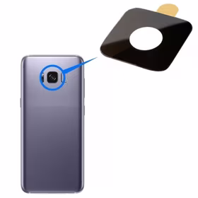 Rear Camera Lens Saderīgs ar Samsung G955 S8 Plus Rear Camera Lens Melns
