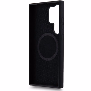 BMW M Silicone Printed Ring MagSafe чехол для Samsung Galaxy S24 Ultra - чёрный