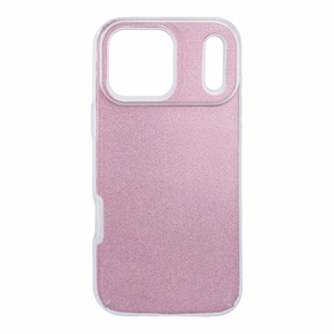 Case for iPhone 17 Pro Max / 18 Pro Max (low camera edge) Shining pink