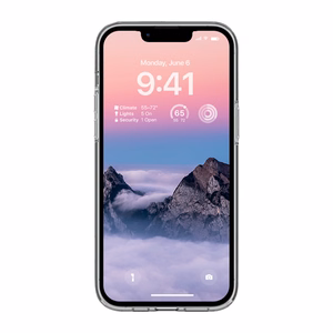 Crong Clear MAG Cover vāciņš ierīcei iPhone 14 Plus, saderīgs ar MagSafe, caurspīdīgs