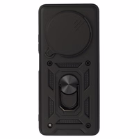 Slide Camera Armor viedtālruņa apvalks Xiaomi Redmi A3 Pro melns