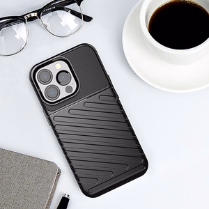 Thunder Case гибкий прочный защищённый TPU чехол для iPhone 13 Pro синий