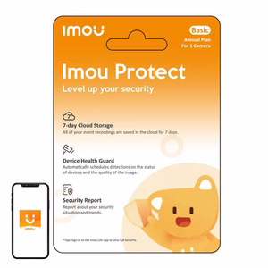 IMOU Protect Basic dāvanu karte (gada abonements)