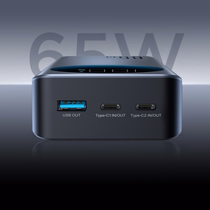 Joyroom 30000mAh 65W внешний аккумулятор с цифровым дисплеем (JR-PBF05) - чёрный