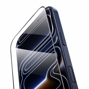 Borofone Rūdīts stikls BF6 Diamond Armor Full Screen HD priekš Iphone 17 Pro - 10 gab.