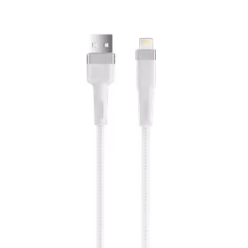 Setty USB - Lightning kabelis 1,2 m 2A KNA-L-1.220 balts