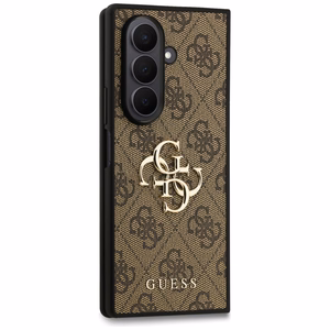 Viedtālruņa apvalks GUESS SAMSUNG Z Fold7 GUHCZFD74GMGBR (4G PU ar lielu logotipu) brūns
