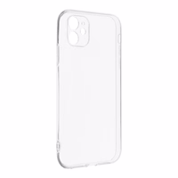 Viedtālruņa apvalks 2 mm paredzēts iPhone 11 (kameras aizsardzība) caurspīdīgs