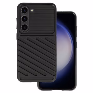 Thunder Case viedtālruņa apvalks SAMSUNG GALAXY S23 melns