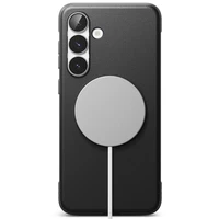 Ringke Onyx magnētiskais MagSafe viedtālruņa apvalks Samsung Galaxy S25 FE - melns