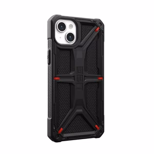 UAG Monarch viedtālruņa apvalks iPhone 15 Plus - melns kevlar
