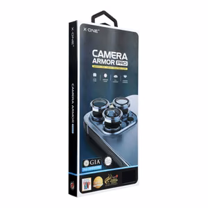 X-ONE Sapphire Camera Armor - priekš Samsung Galaxy S26 Ultra - sudraba krāsā