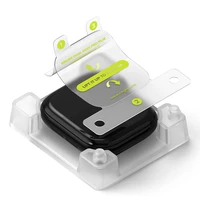 Ringke Dual Easy Pro 2 gabalu aizsargplēve Apple Watch 10 46mm pulkstenim - caurspīdīga