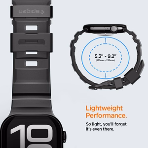 Spigen WBS2 ремешок для Apple Watch 44 / 45 / 46 / 49 mm — черный