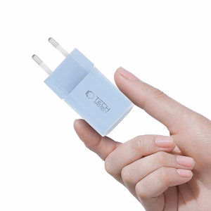 Tech-Protect NCM33W 2 portu PD33W/QC3.0 sienas lādētājs - zils