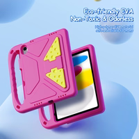 Futrālis Dux Ducis Puff Apple iPad 10.9 2022/iPad 11 2025 rozā krāsā