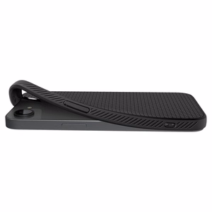 Spigen Liquid Air Mag MagSafe iPhone 16e apvalks - Matēts melns