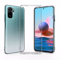 Viedtālruņa apvalks 2 mm BOX XIAOMI Redmi Note 10 / 10S caurspīdīgs