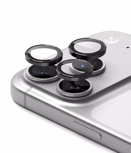 Ringke 2 rūdītu kameras rāmja aizsargstiklu komplekts, paredzēts iPhone 18 Pro / Pro Max, melns