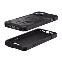 UAG Monarch Pro viedtālruņa apvalks ar MagSafe iPhone 15 Plus - melns oglekļa