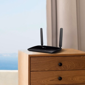 TP-LINK TL-MR6400 bezvadu maršrutētājs vienjoslu (2.4 GHz) Fast Ethernet 3G 4G melns
