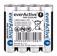 Alkaline batteries AAA / LR03 everActive Pro 4 pcs
