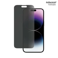 PanzerGlass Classic Fit antibakteriālais privātuma stikls iPhone 14 Pro Max