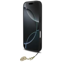 Guess 4G Charms Collection MagSafe viedtālruņa apvalks iPhone 17 Pro - melns